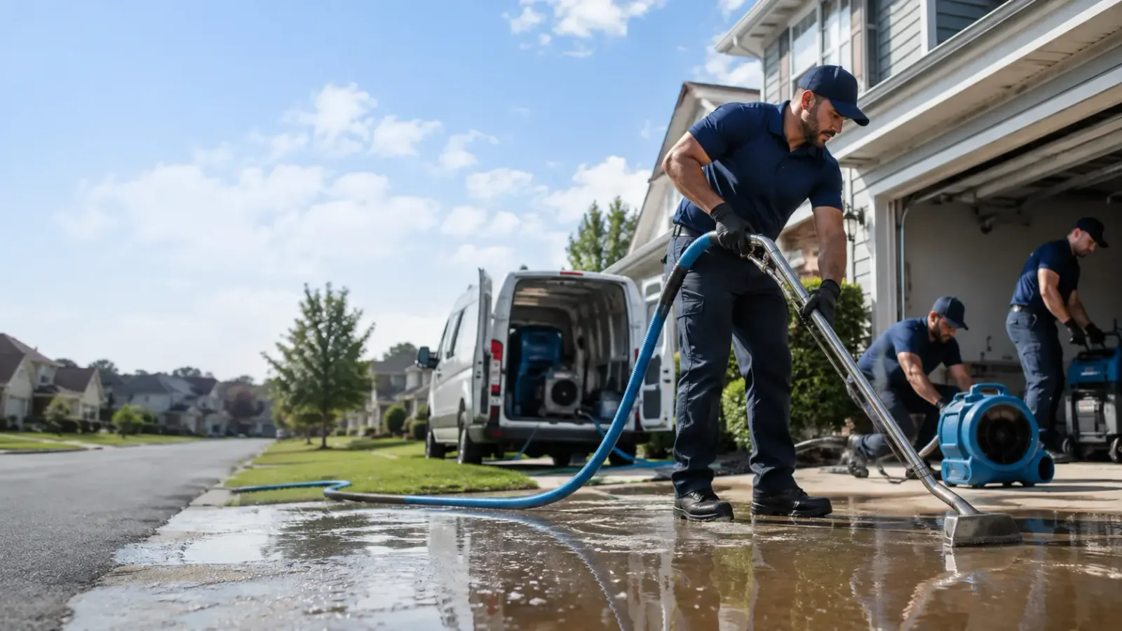 Flood Damage Restoration in Cameron, OH